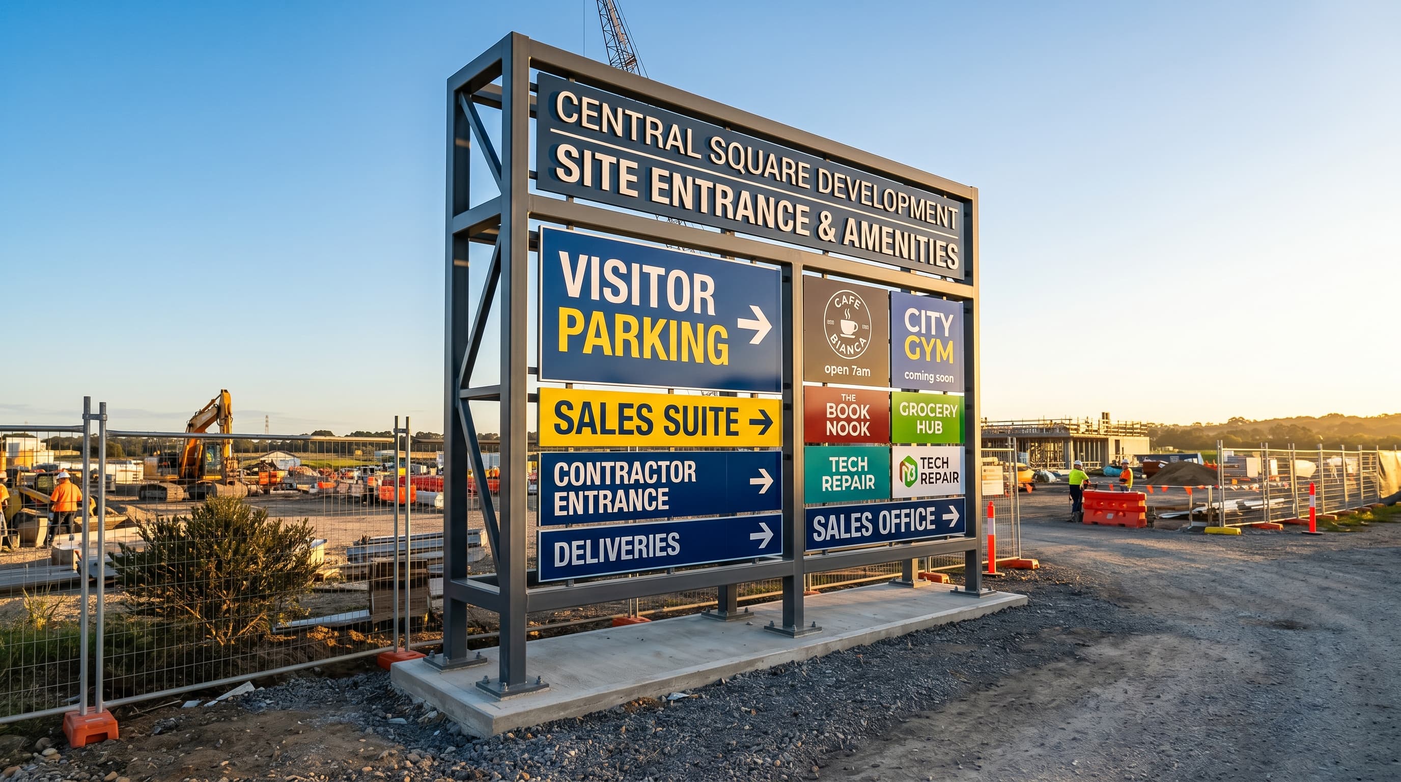 Construction Signage