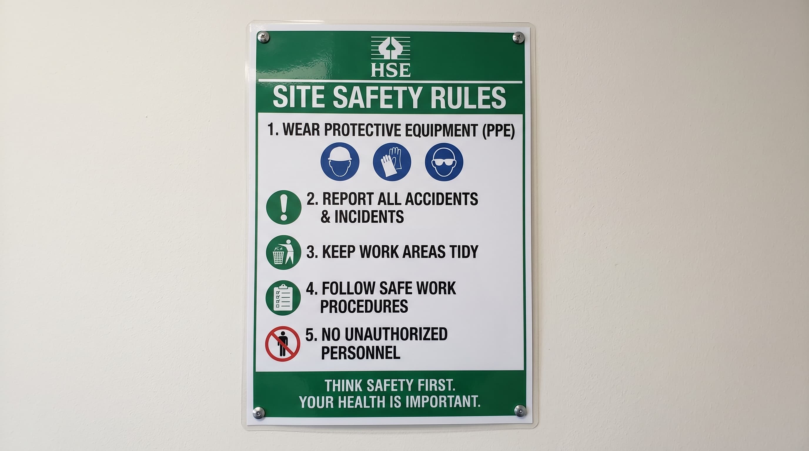 Industrial Safety Signage
